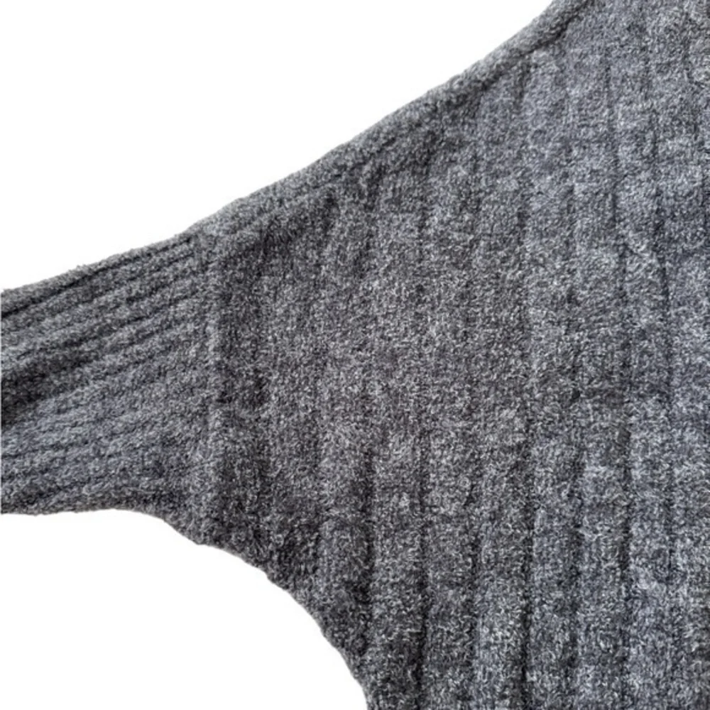 Barefoot Dreams CozyChic Lite Gray‎ Shrug Open Front Cardigan Size S/M